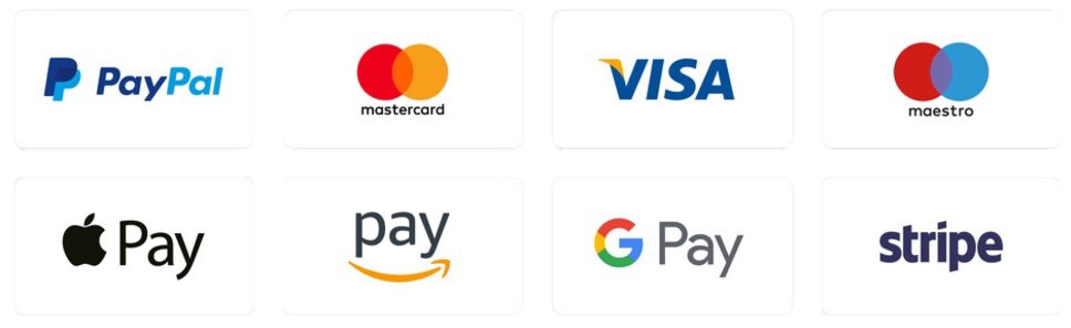 Coach Hire Rental LTD accept all these cards